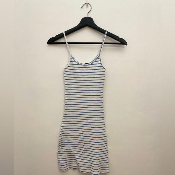 brandy melville blue striped dress Saltwater Stripe Dress  Adeline